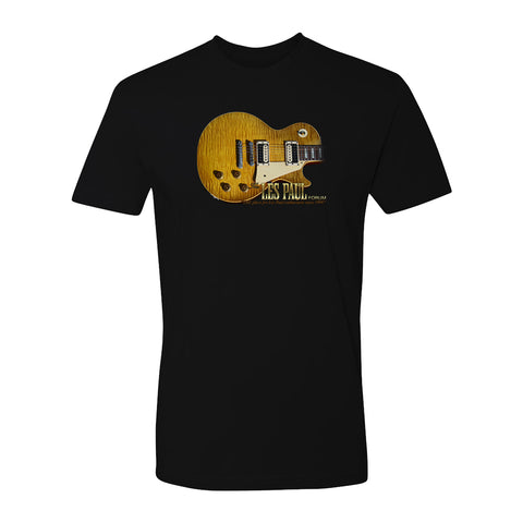 The Les Paul Forum Logo T-Shirt (Unisex) - Sandy