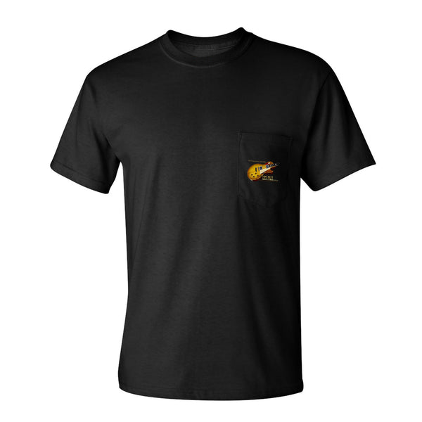 The Les Paul Forum Logo Pocket T-Shirt (Unisex) - Red Eye 2