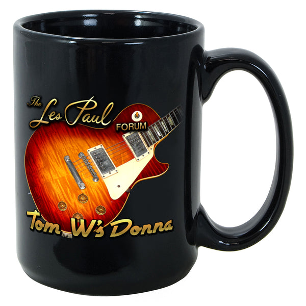 The Les Paul Forum Logo Mug – Donna