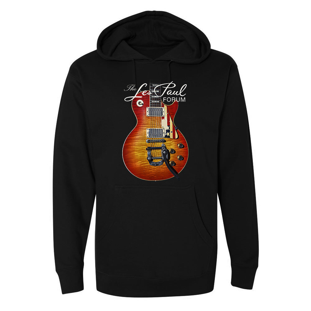 The Les Paul Forum Logo Pullover Hoodie (Unisex) - Tommy Bolin Burst