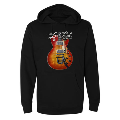 The Les Paul Forum Logo Pullover Hoodie (Unisex) - Tommy Bolin Burst