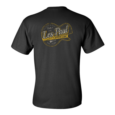 The Les Paul Forum Insignia Logo Pocket T-Shirt (Unisex)